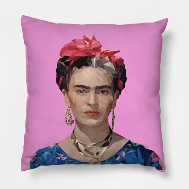 Frida Kahlo Pillow by Hermanitas Design