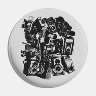 Vintage Cameras Pin