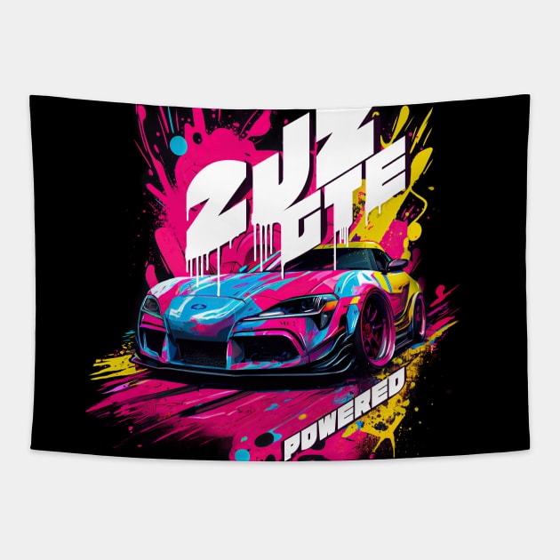 2JZ GTE Powered Tapestry by Wrap Shop