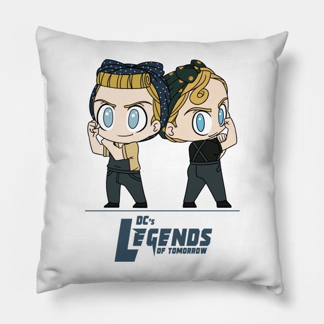 Rosie Legends - Avalance Pillow by RotemChan