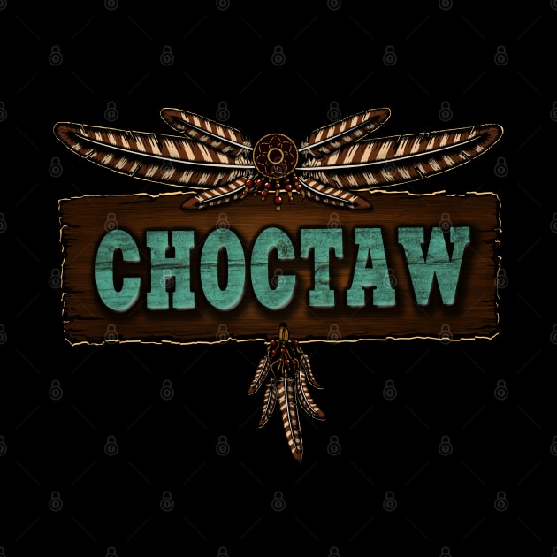 Choctaw People Old Board by MagicEyeOnly