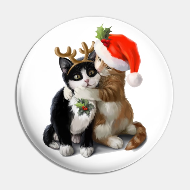 MEOWY CHRISTMAS Pin by stark.shop