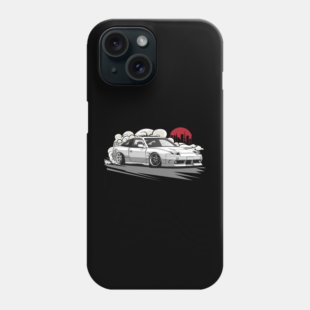 Nissan 180SX JDM Car Phone Case by T-JD