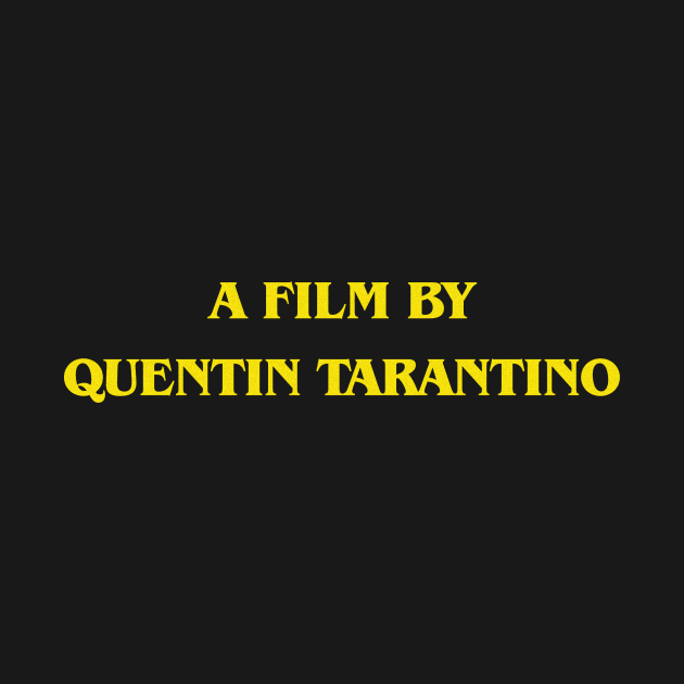 A film by Tarantino by Exposation