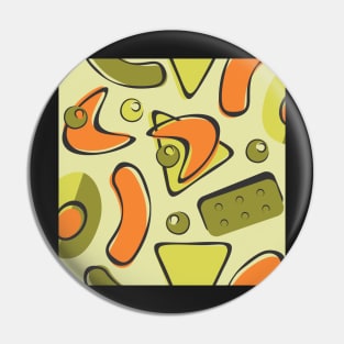 Midcentury Nosh Pin