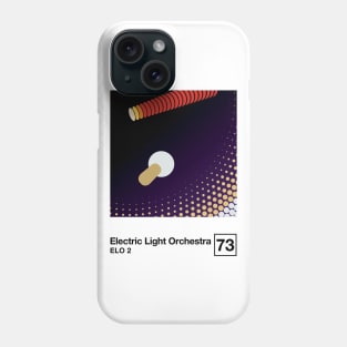 ELO 2 / Minimalist Style Graphic Poster Design Phone Case