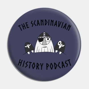 The Scandinavian History Podcast - Logo. Pin