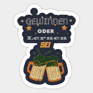 Bier Spruch Stickers for Sale