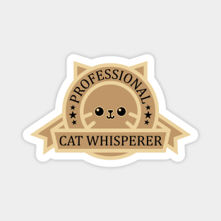 Professional Cat Whisperer Magnet