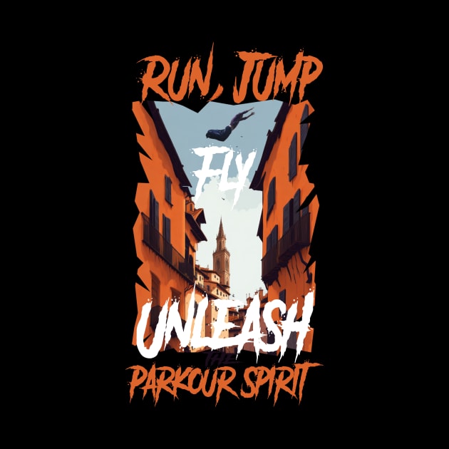 Run, Jump, Fly: Unleash the Parkour Spirit by SergioCoelho_Arts