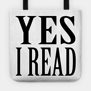 Yes - I Read Tote