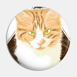 Ginger Cat Pin