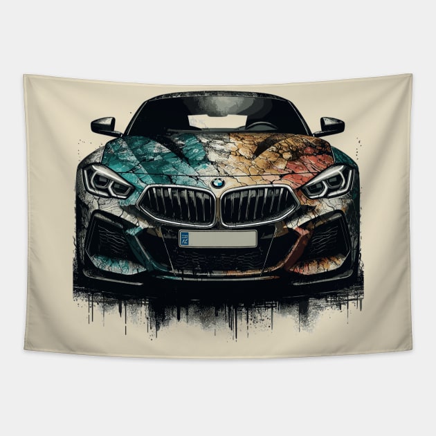 BMW Z4 Tapestry by Vehicles-Art