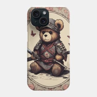 Teddy Samurai Phone Case