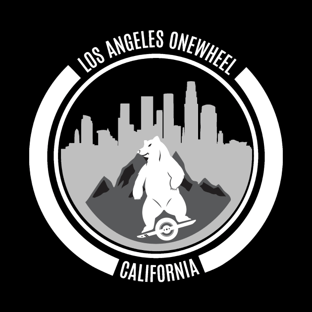 L.A. Onewheel Classic (White) by Los Angeles Onewheel (Official)