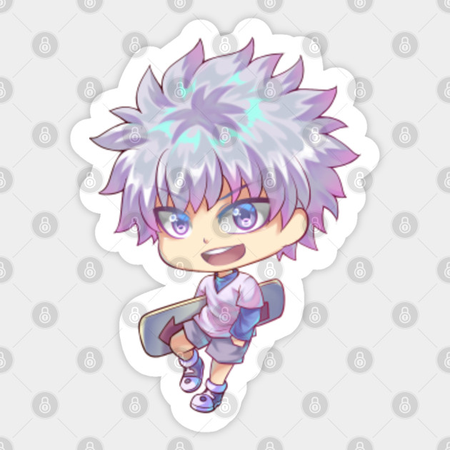 Wallpaper Killua 1 Hunter X Hunter Killua Sticker Teepublic Au Free HD