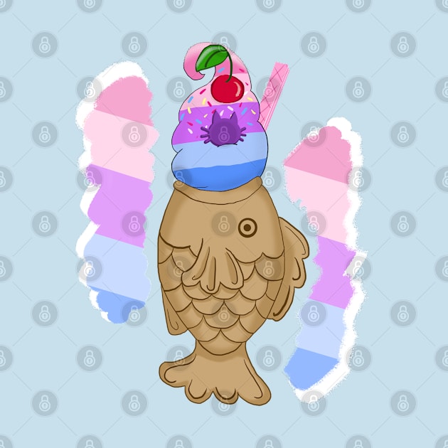 Pride Taiyaki design, 2nd wave (catgender) by VixenwithStripes