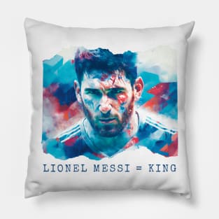 Lionel Messi = King Pillow