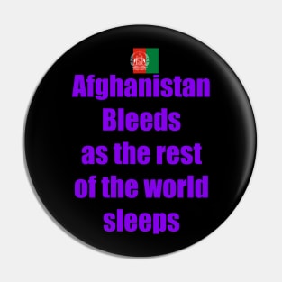 support afghanistan Pin