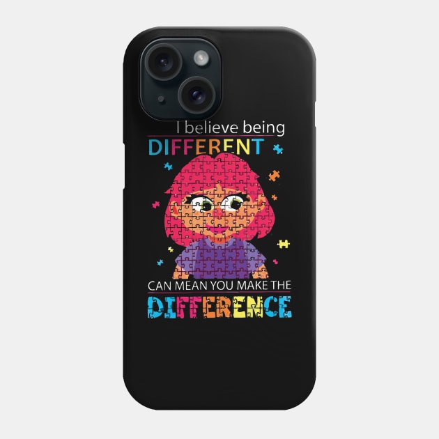 I believe being different Phone Case by Antoniusvermeu