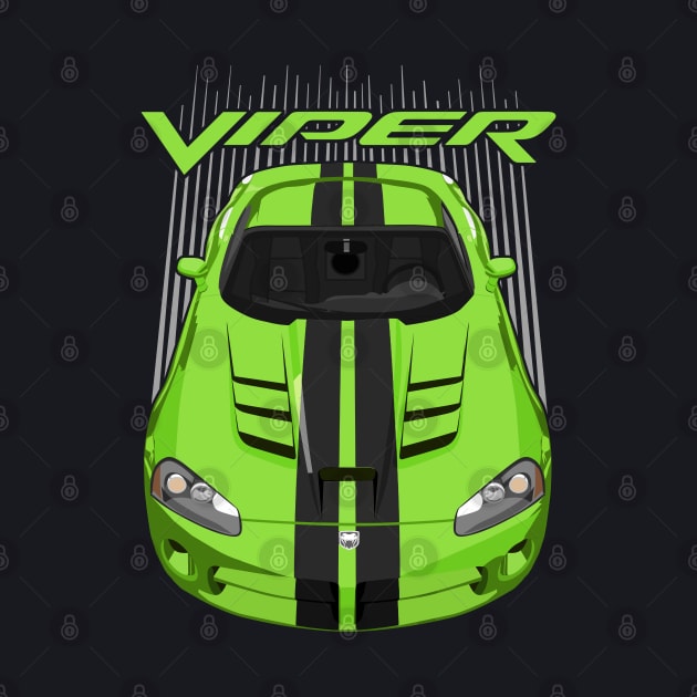 Viper SRT10-green and black by V8social