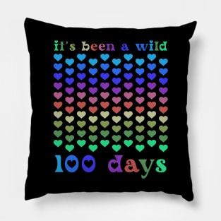 Funny We Rocked 100 Days of School Teacher Student Gift Pillow