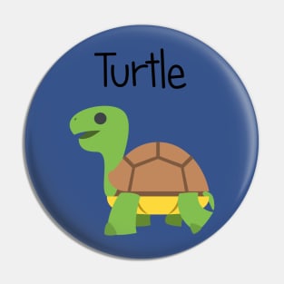 Turtle the Turtle Pin