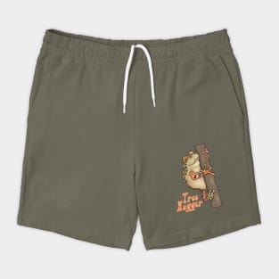 Retro Tree Hugger Tree Frog Shorts