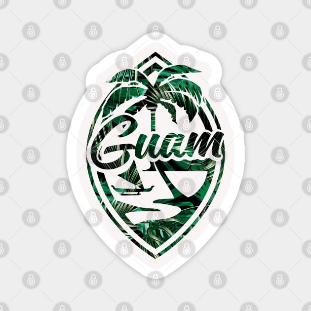 Tropical Guam Seal Magnet by Dailygrind