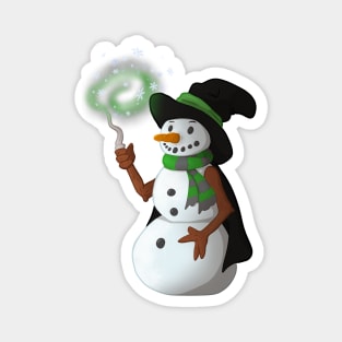 Cunning Snowman Magnet