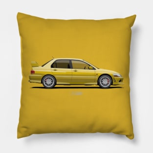 Lancer Evolution VII CT9A Yellow Pillow