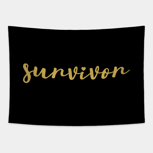 Survivor Tapestry by Inspirit Designs