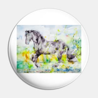 WATERCOLOR HORSE .6 Pin