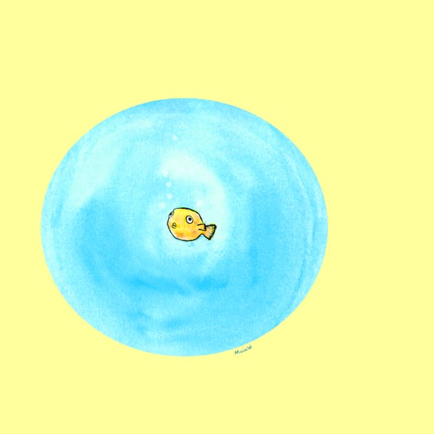 Little Bubble Fish by MaiaAlexandraW