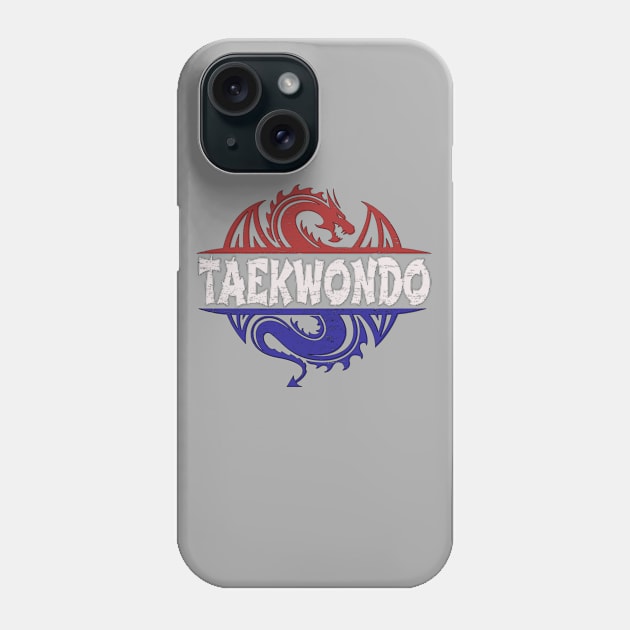 Dragon USA Colors TaeKwonDo Phone Case by pho702