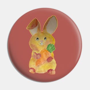 cute watercolor easter bunny sweet watercolour rabbit Pin