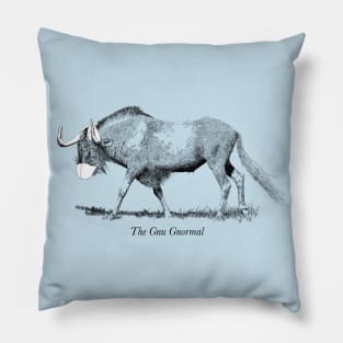 The Gnu Gnormal Pillow