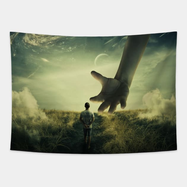 Planet of Giants Tapestry by psychoshadow