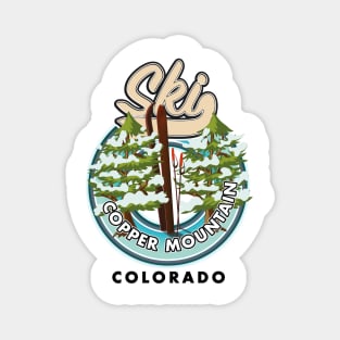 Copper Mountain Colorado Ski Magnet