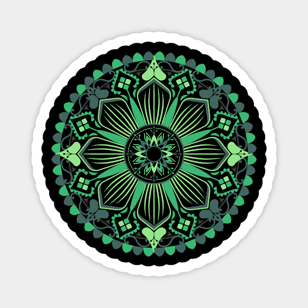 mandala Magnet by HokiShop