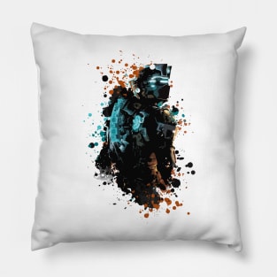 Dead Space Dark Splatter Pillow