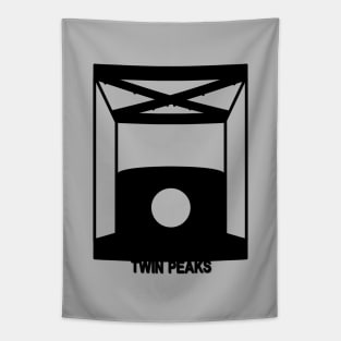 Glass Box 2 (Twin Peaks) Tapestry