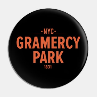 Gramercy Park: Authentic NYC Streetwear for Urban Explorers Pin