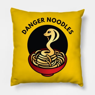 Danger Noodles Snake Bowl Pillow