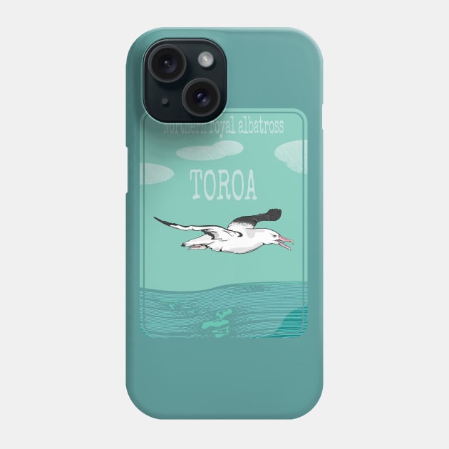 Albatross Dunedin New Zealand Phone Case by mailboxdisco