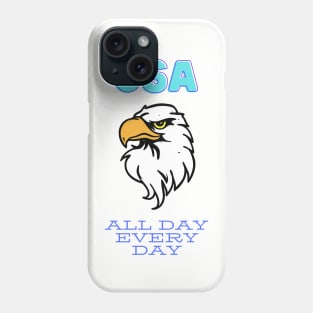 USA ALL DAY EVERY DAY Phone Case