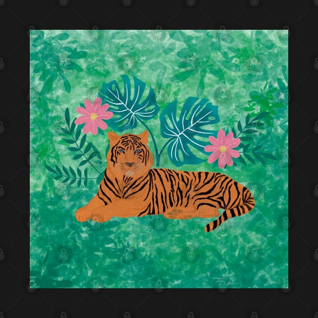 Jungle Tiger by sarahwainwright