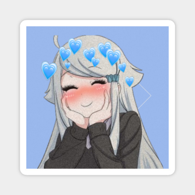 Anime Tumblr Aesthetic Kawaii Girl Tumblr Anime Magnet Teepublic