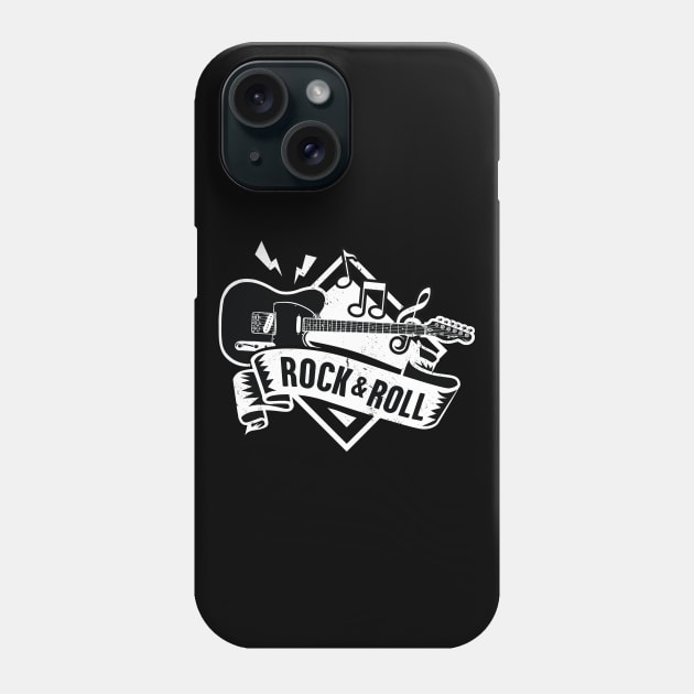 Rock and Roll Phone Case by LR_Collections