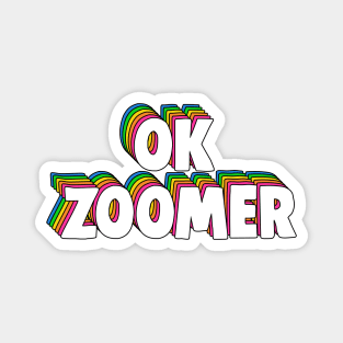 OK Zoomer Meme Magnet